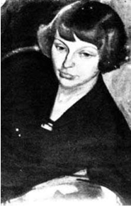 Портрет Цветаевой Написан в Коктебеле, 1913 